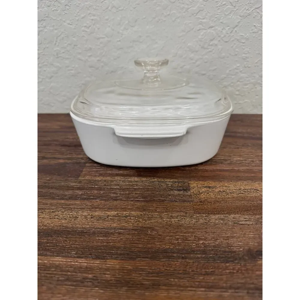 Corning Ware Wildflower Poppy A-2-B 2 Quart Casserole Baking Dish with Lid USA